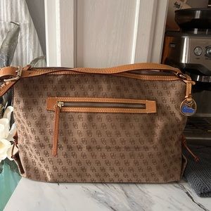 Vintage Dooney & Bourke Monogram Sac